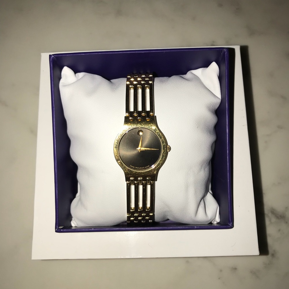 REAL Swiss Movado Gold Watch